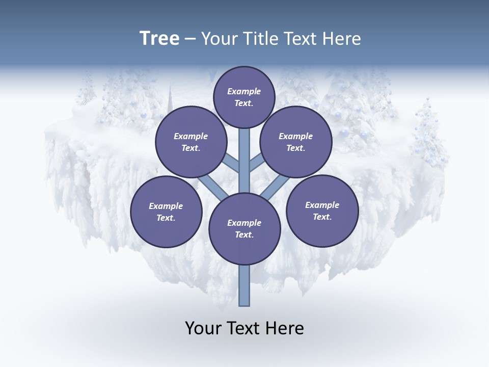 Village Landscape Universe PowerPoint Template
