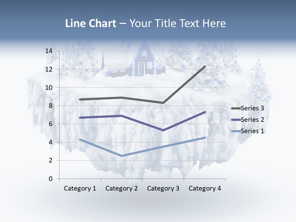 Village Landscape Universe PowerPoint Template