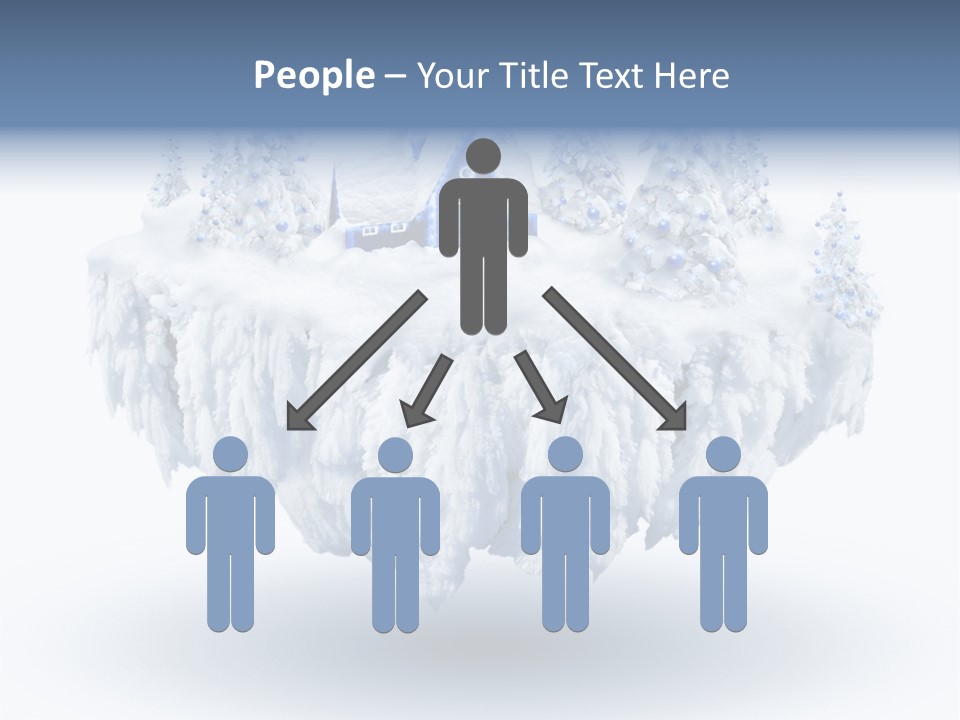 Village Landscape Universe PowerPoint Template
