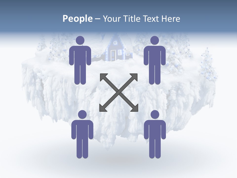 Village Landscape Universe PowerPoint Template