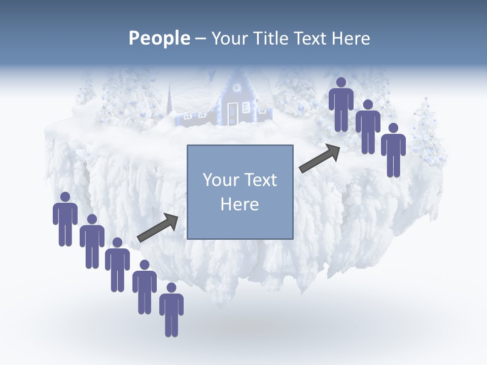 Village Landscape Universe PowerPoint Template