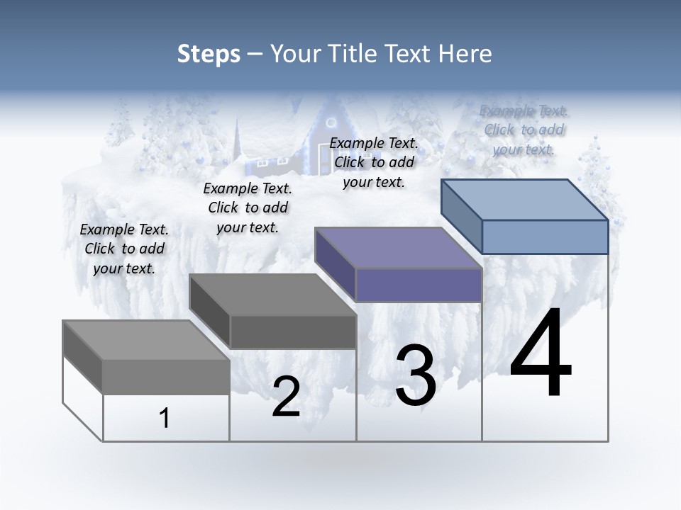 Village Landscape Universe PowerPoint Template