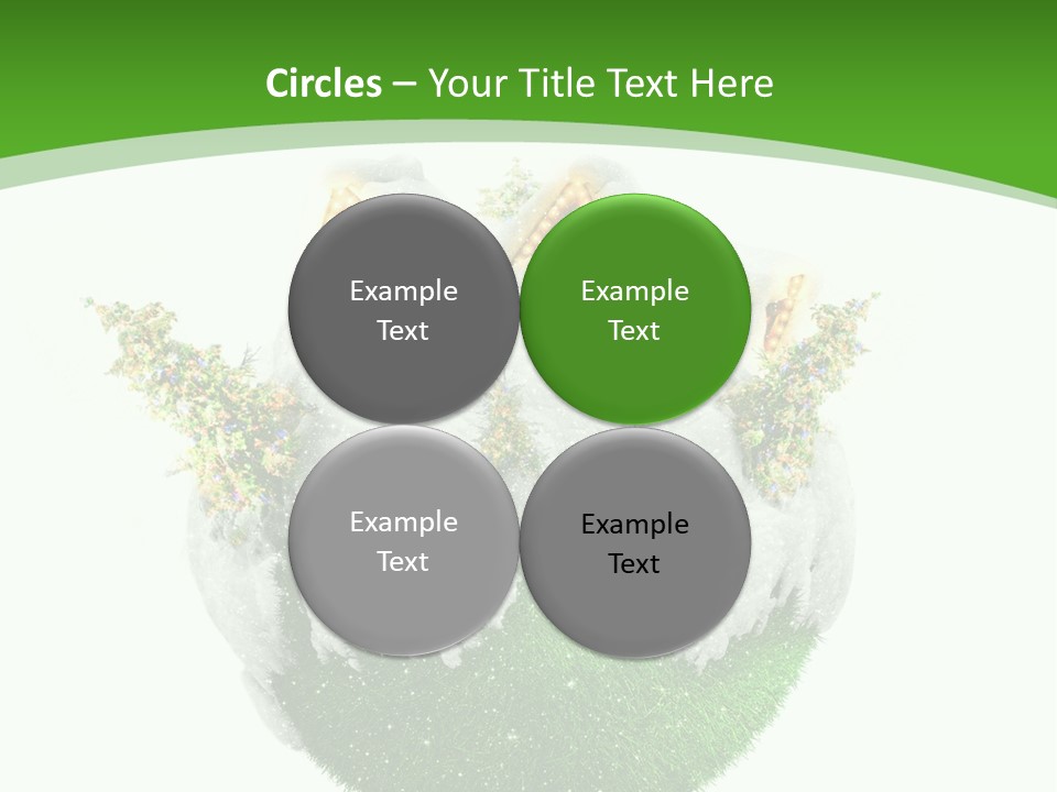 Planet Xmas Santa PowerPoint Template