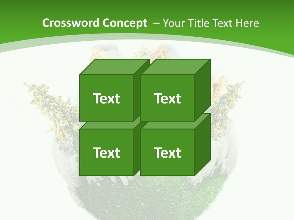 Planet Xmas Santa PowerPoint Template