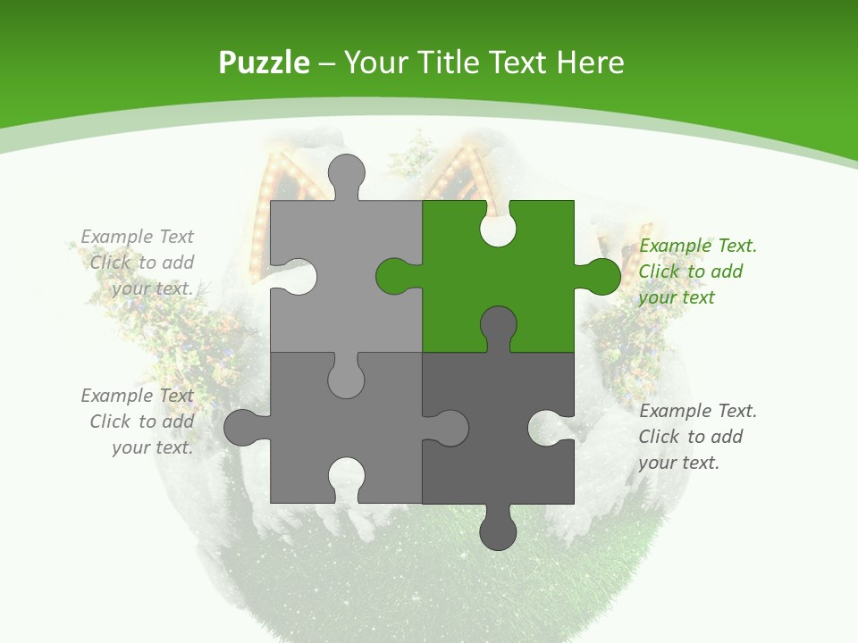 Planet Xmas Santa PowerPoint Template