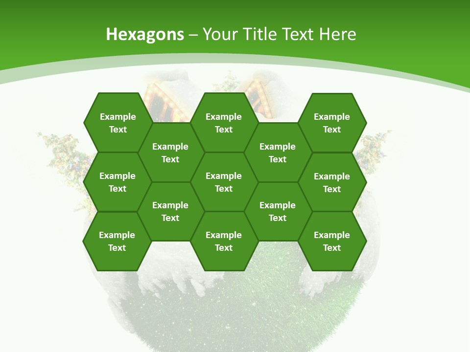 Planet Xmas Santa PowerPoint Template