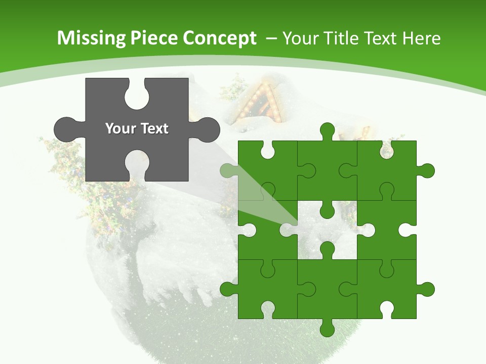 Planet Xmas Santa PowerPoint Template