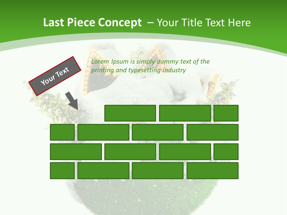 Planet Xmas Santa PowerPoint Template