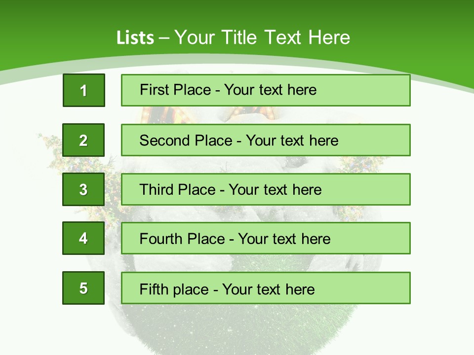 Planet Xmas Santa PowerPoint Template