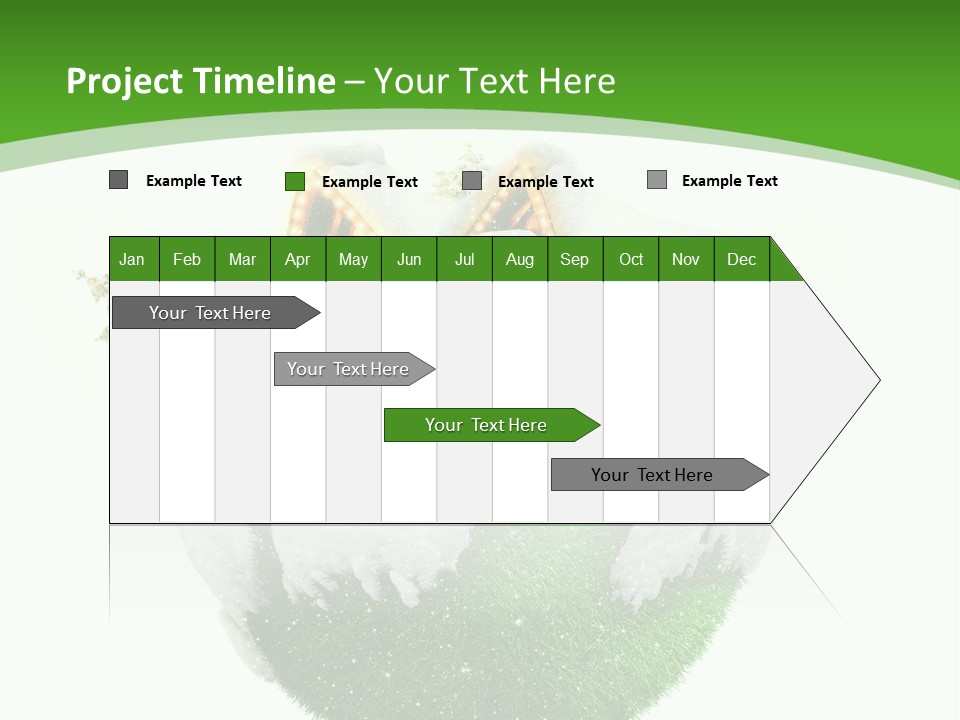 Planet Xmas Santa PowerPoint Template