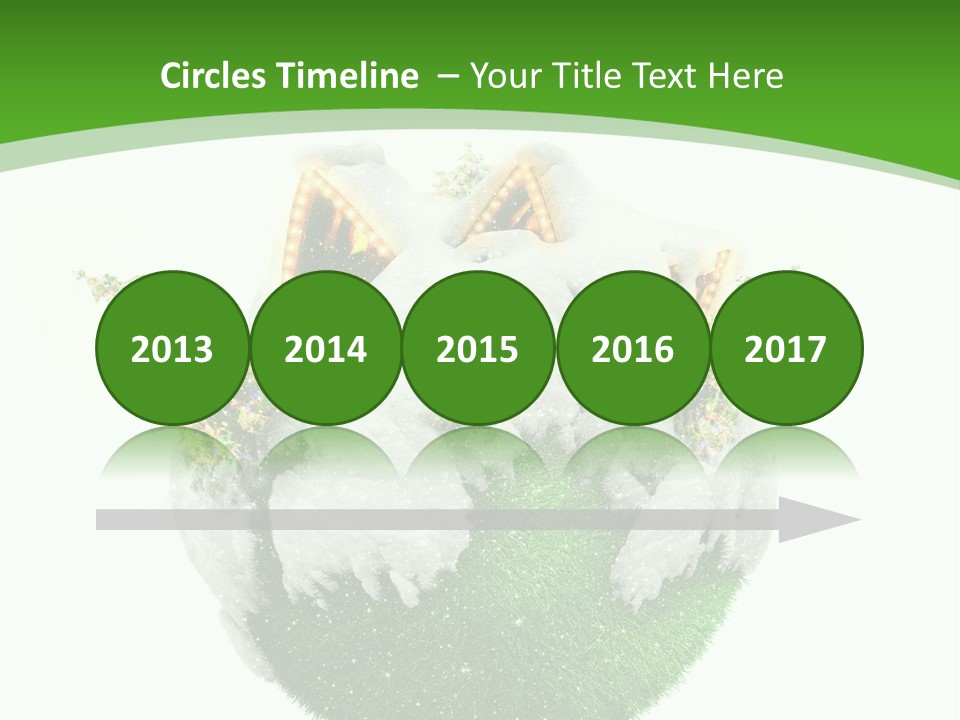 Planet Xmas Santa PowerPoint Template