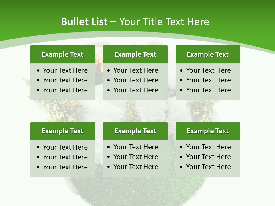 Planet Xmas Santa PowerPoint Template