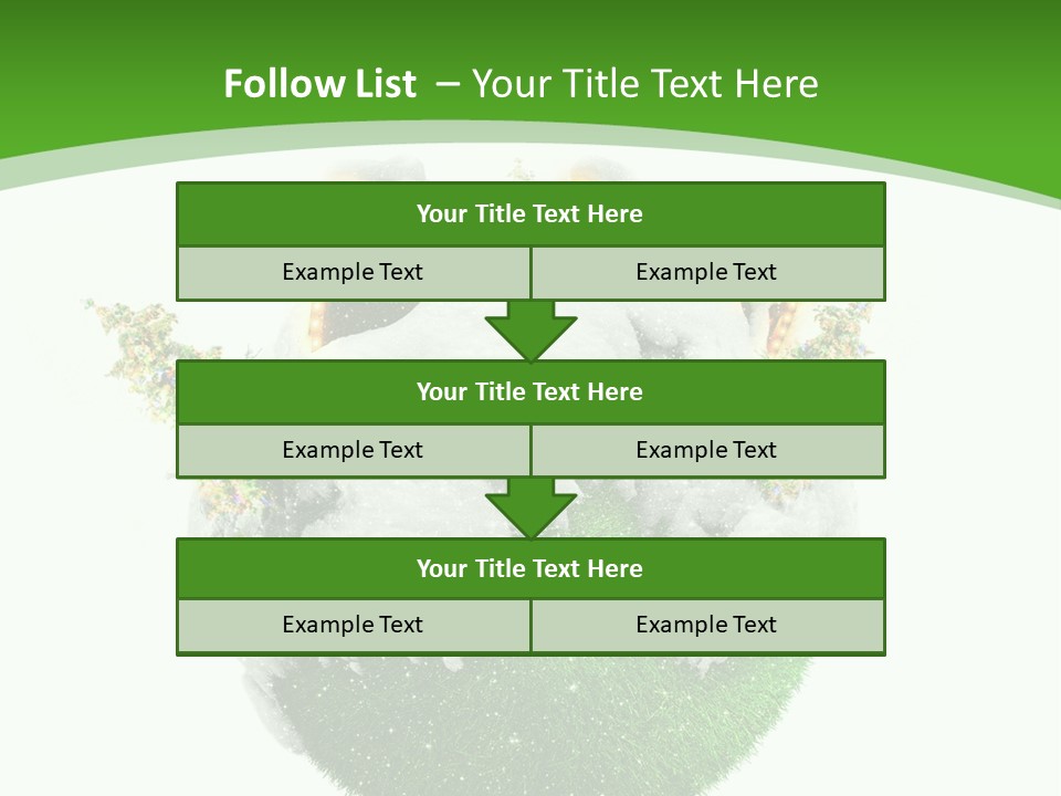 Planet Xmas Santa PowerPoint Template