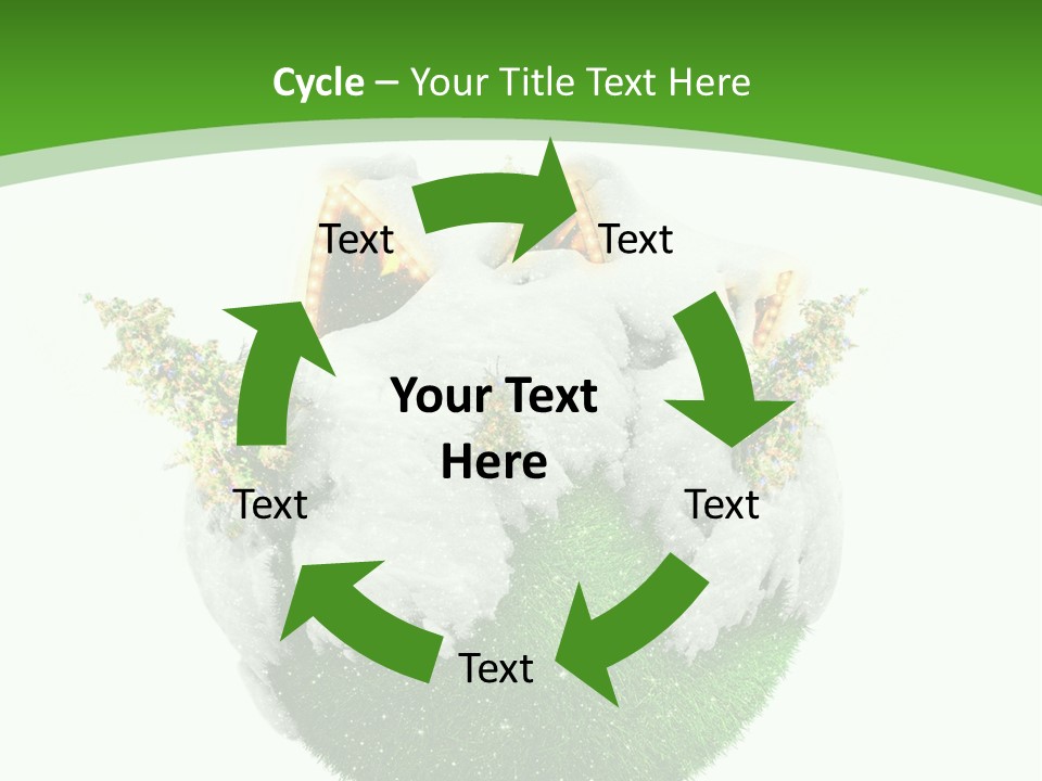 Planet Xmas Santa PowerPoint Template