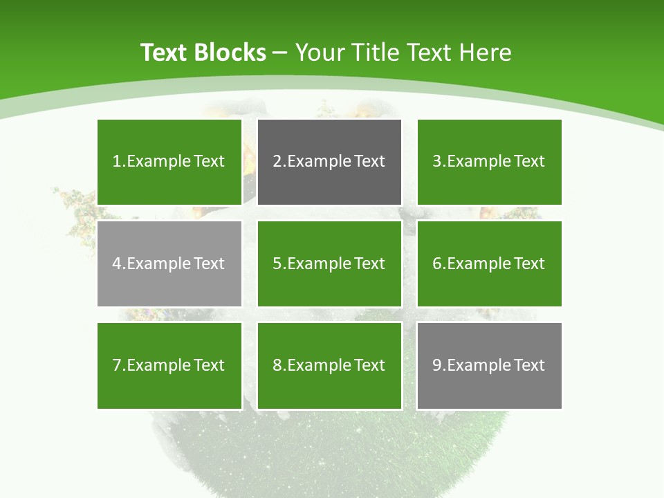 Planet Xmas Santa PowerPoint Template