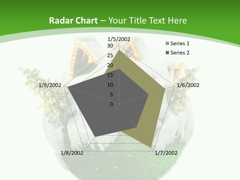 Planet Xmas Santa PowerPoint Template