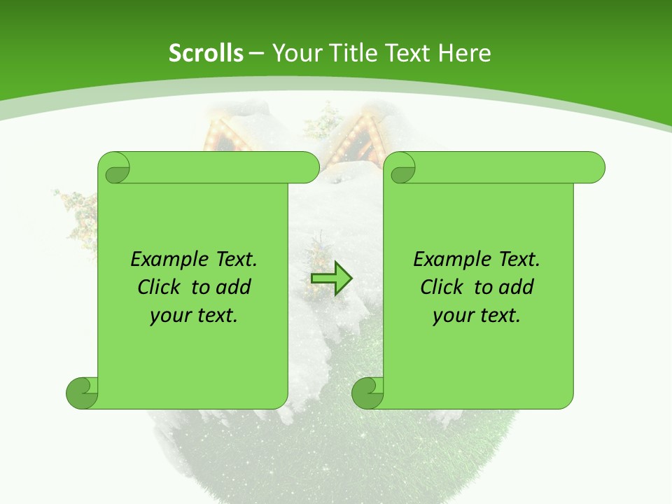 Planet Xmas Santa PowerPoint Template