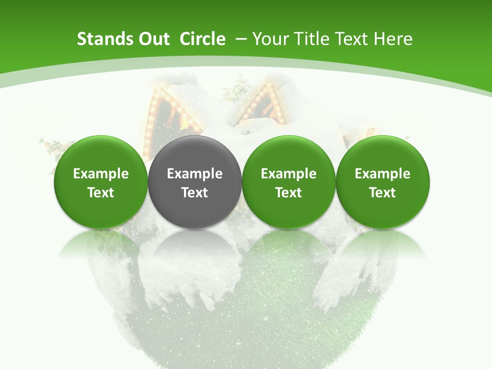 Planet Xmas Santa PowerPoint Template