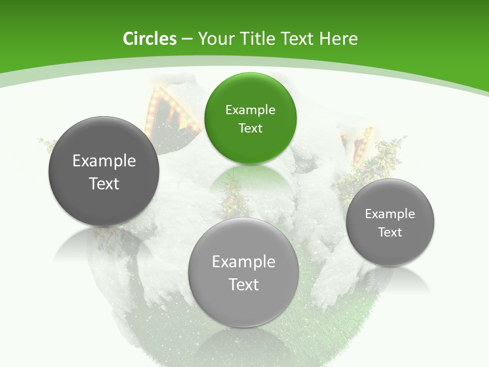 Planet Xmas Santa PowerPoint Template