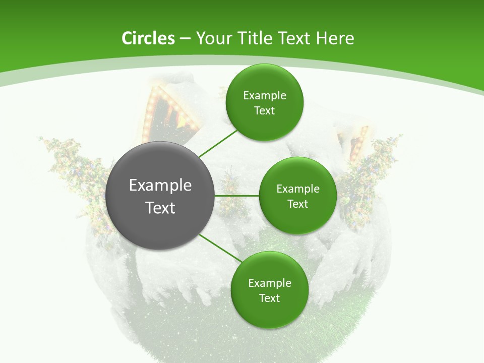 Planet Xmas Santa PowerPoint Template