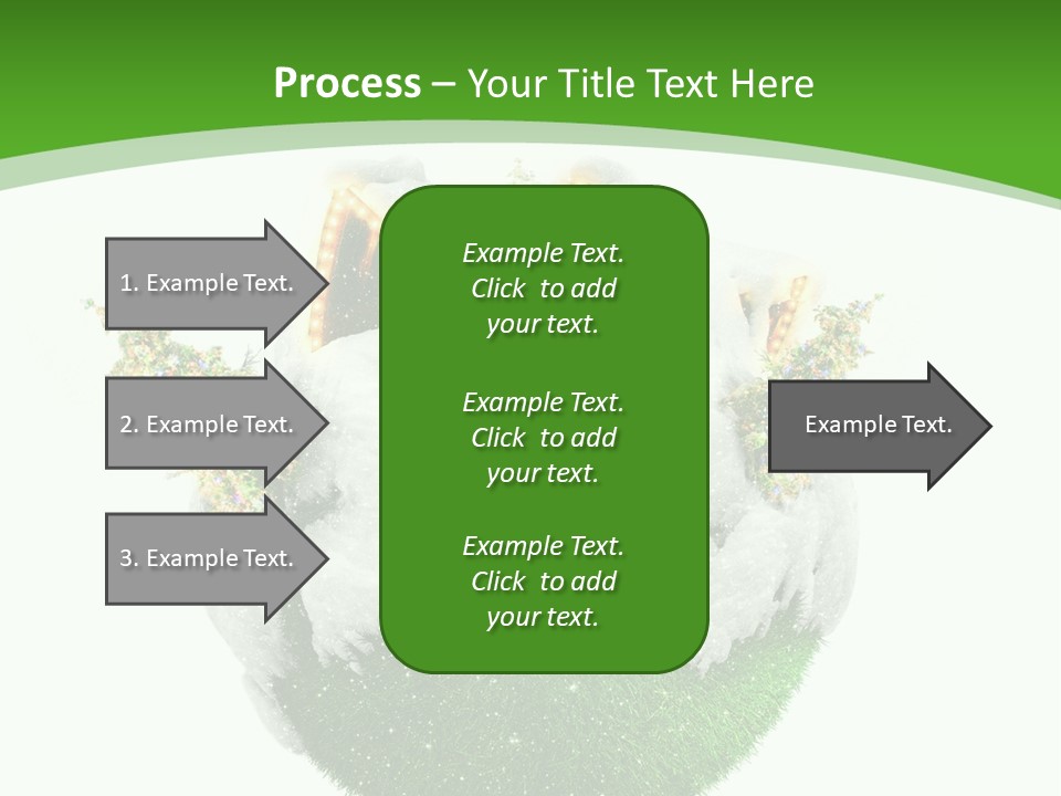 Planet Xmas Santa PowerPoint Template