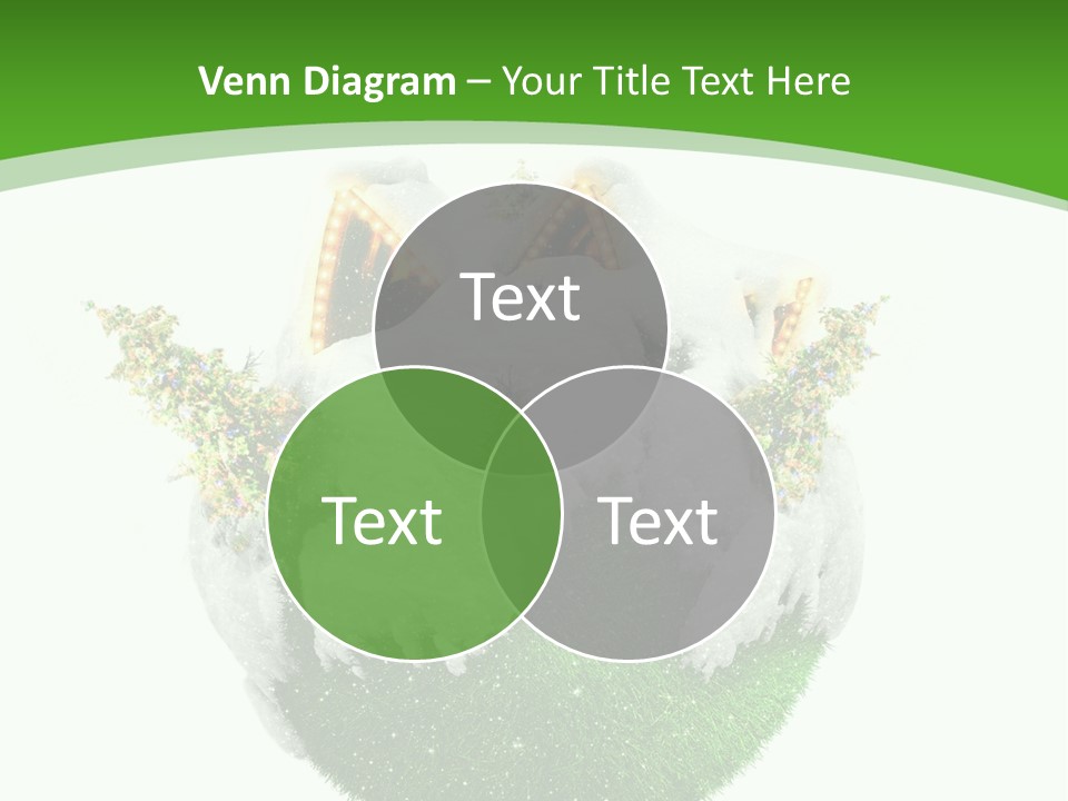 Planet Xmas Santa PowerPoint Template