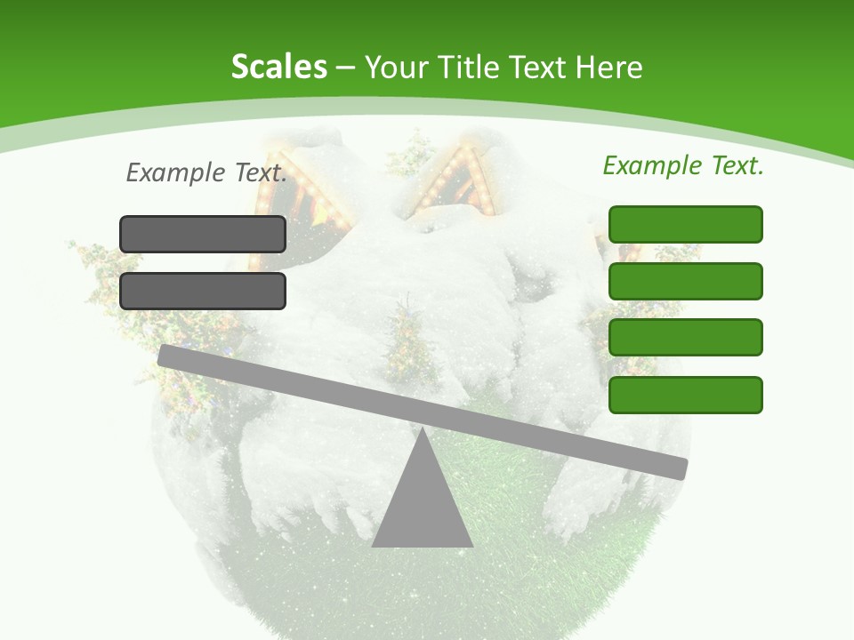 Planet Xmas Santa PowerPoint Template