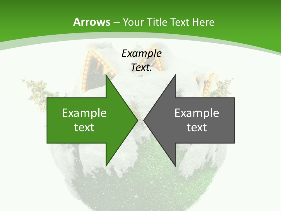 Planet Xmas Santa PowerPoint Template