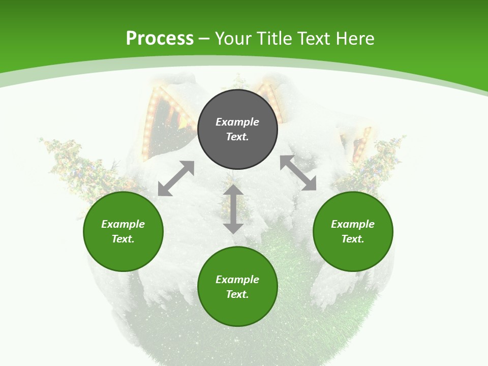 Planet Xmas Santa PowerPoint Template