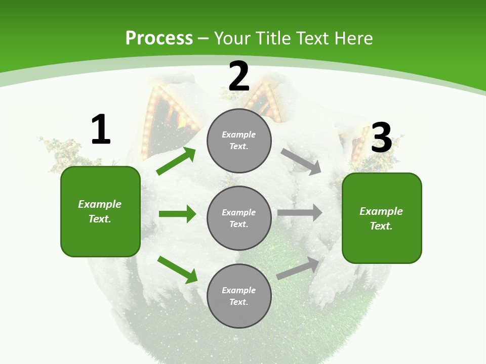 Planet Xmas Santa PowerPoint Template