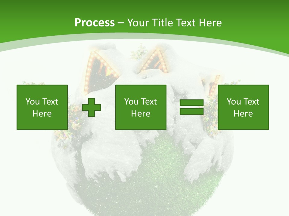 Planet Xmas Santa PowerPoint Template