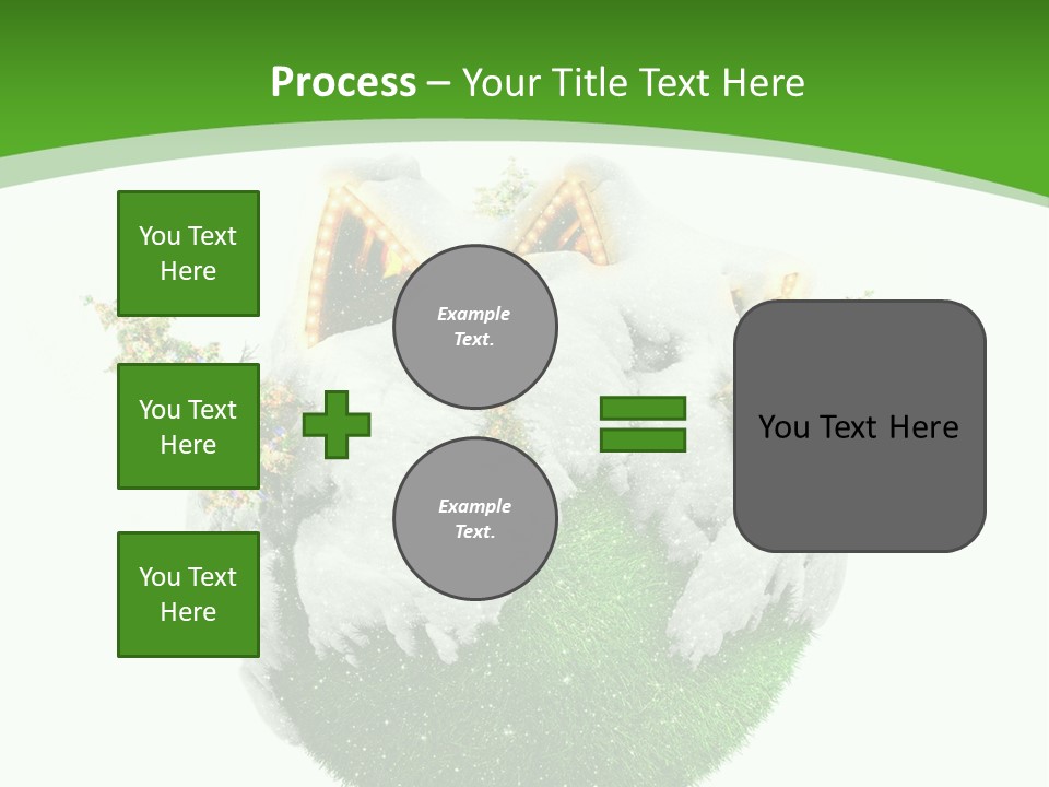 Planet Xmas Santa PowerPoint Template