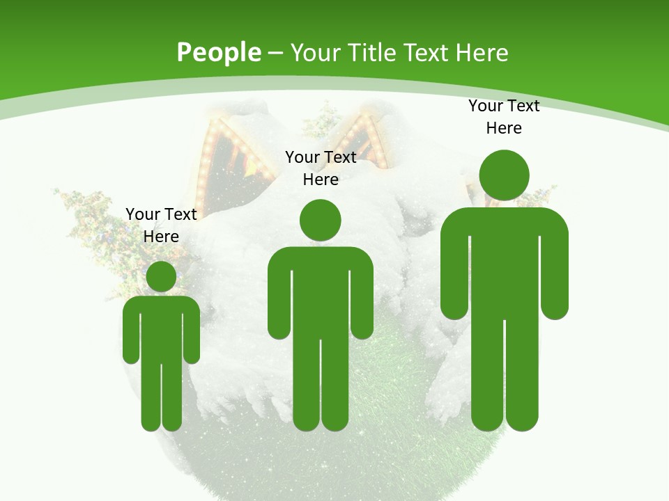 Planet Xmas Santa PowerPoint Template