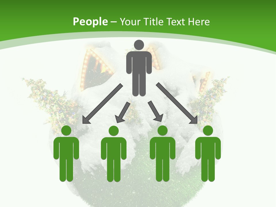 Planet Xmas Santa PowerPoint Template