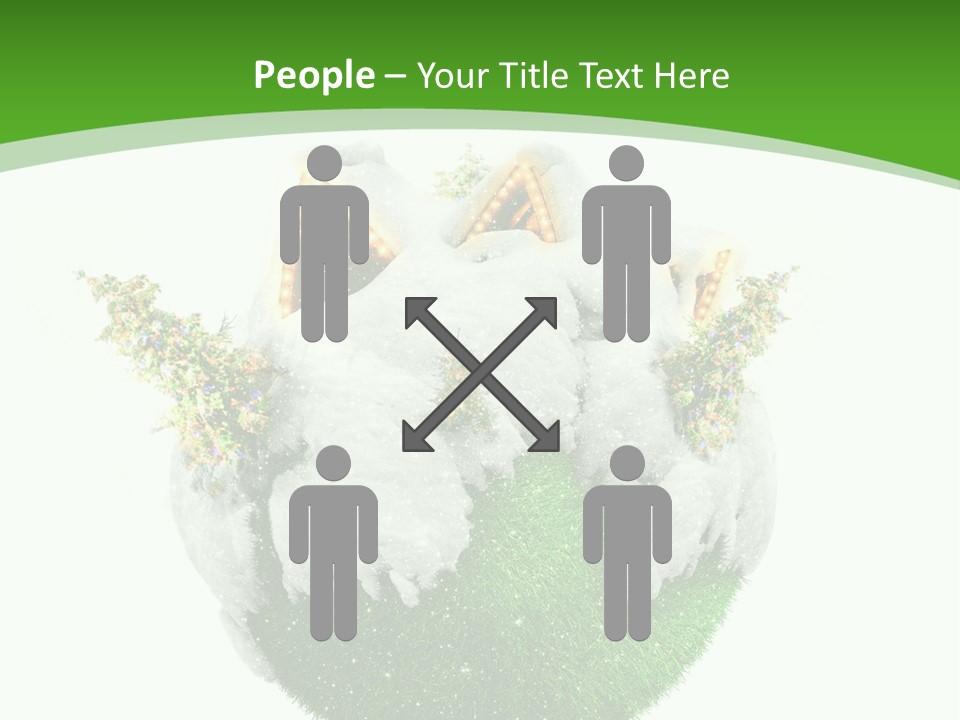 Planet Xmas Santa PowerPoint Template