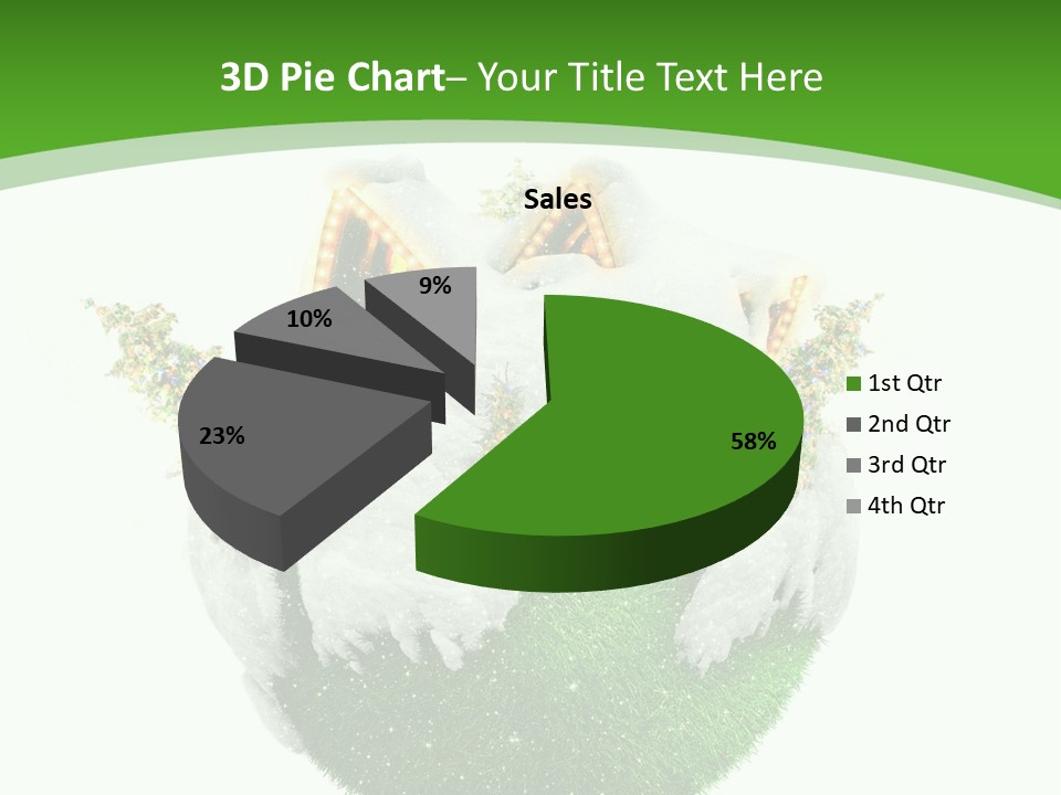 Planet Xmas Santa PowerPoint Template