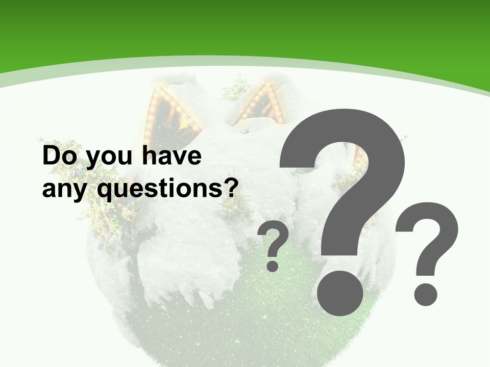 Planet Xmas Santa PowerPoint Template