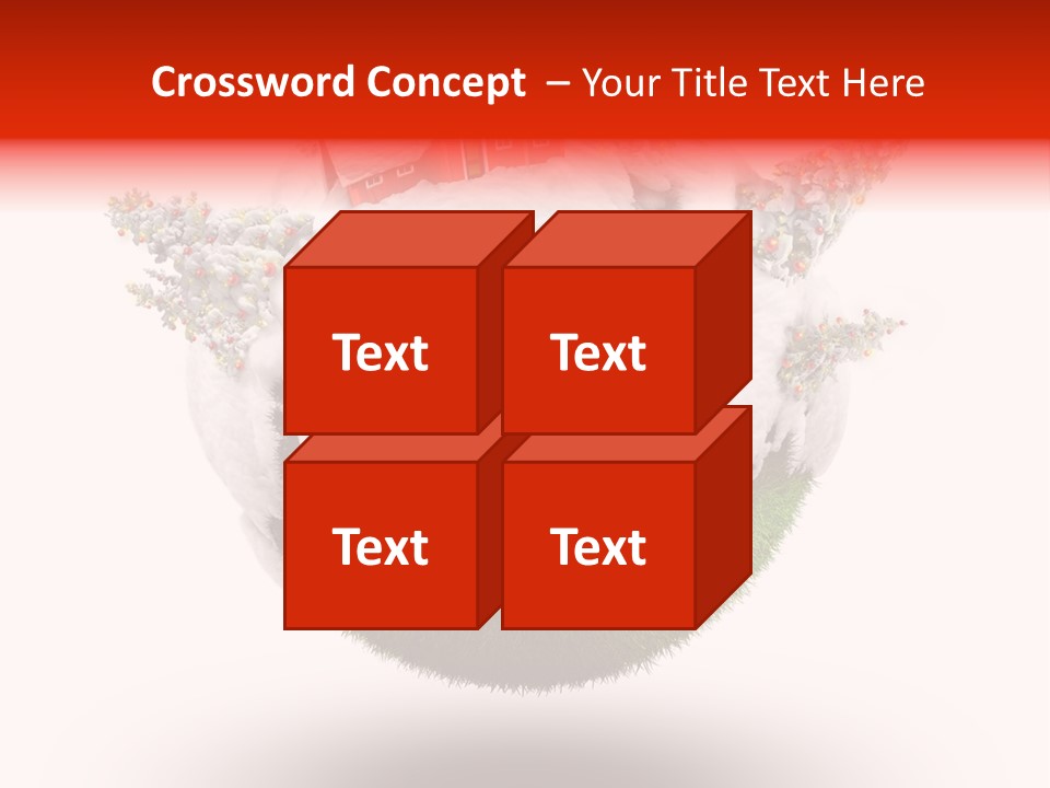 Claus Illustration Retro PowerPoint Template