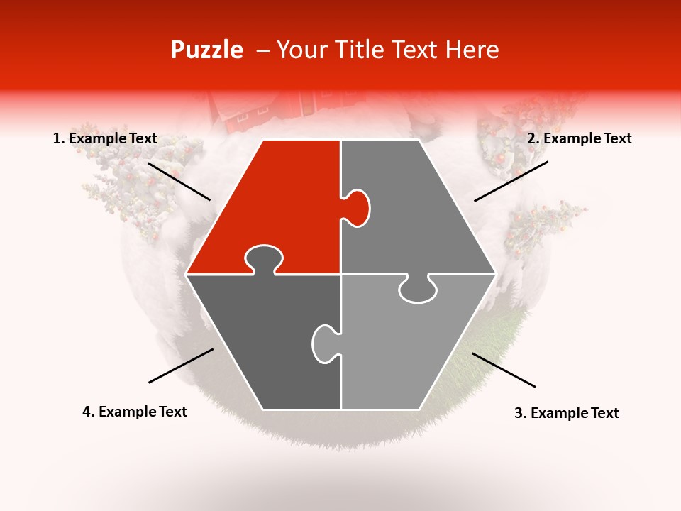 Claus Illustration Retro PowerPoint Template