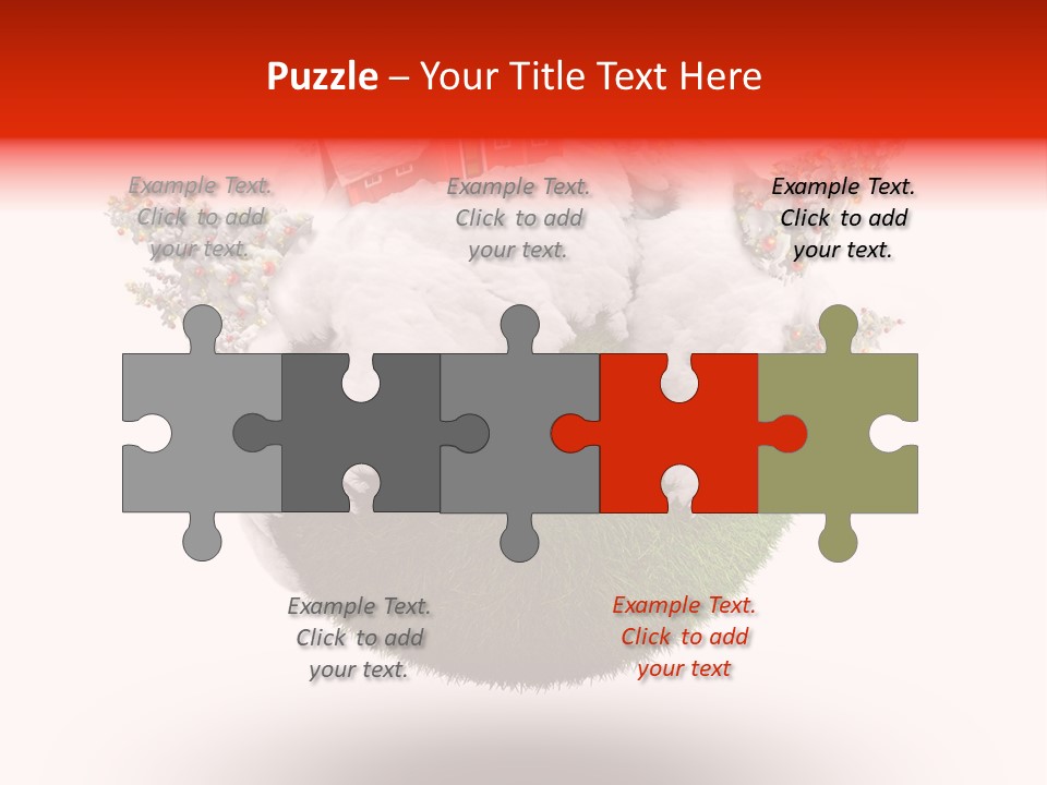 Claus Illustration Retro PowerPoint Template