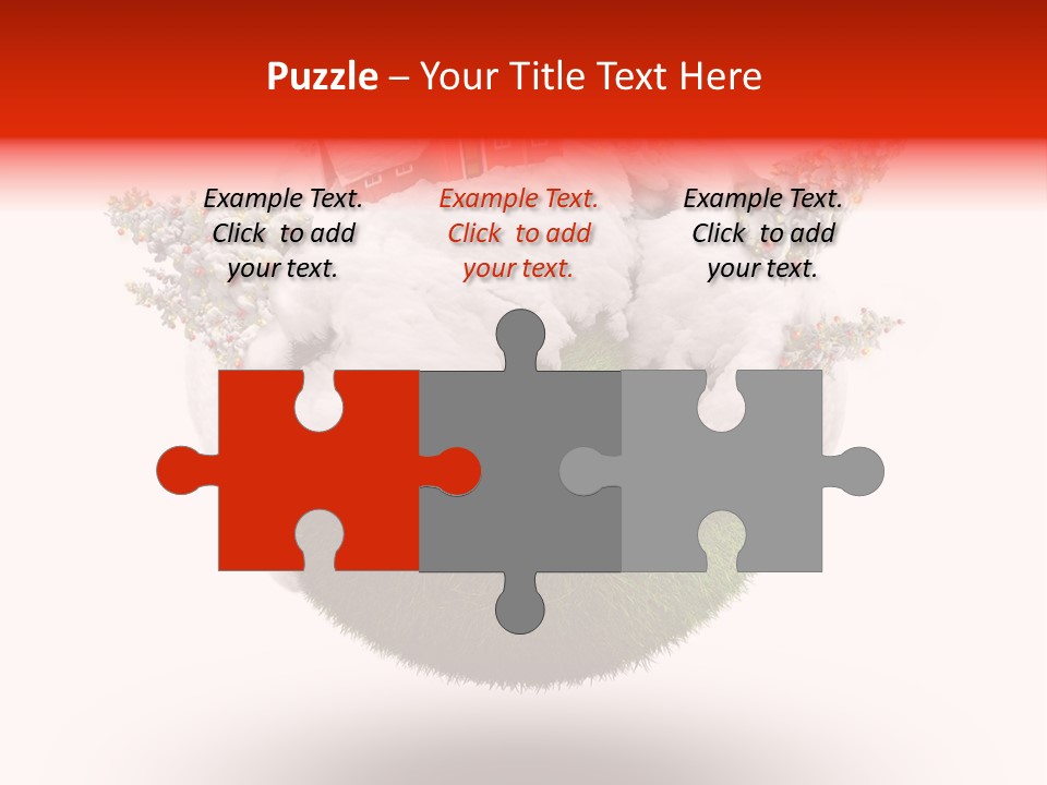 Claus Illustration Retro PowerPoint Template