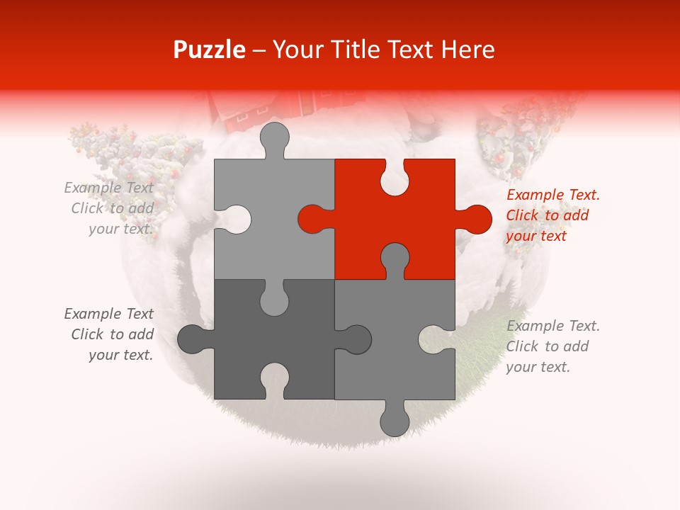 Claus Illustration Retro PowerPoint Template