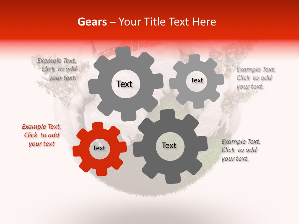 Claus Illustration Retro PowerPoint Template