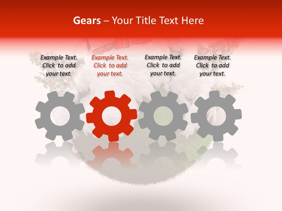 Claus Illustration Retro PowerPoint Template