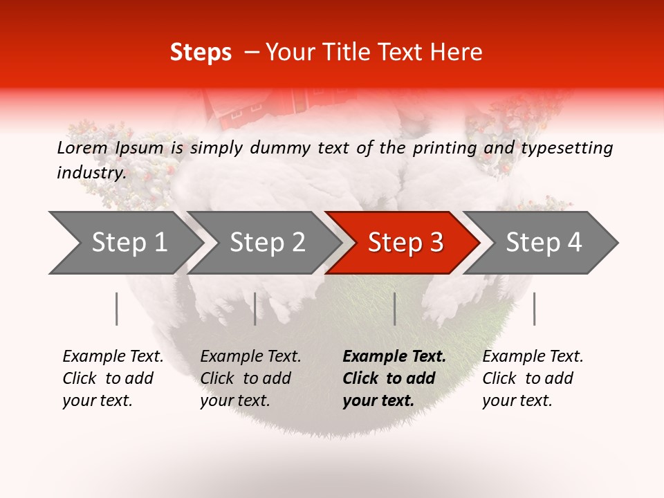 Claus Illustration Retro PowerPoint Template