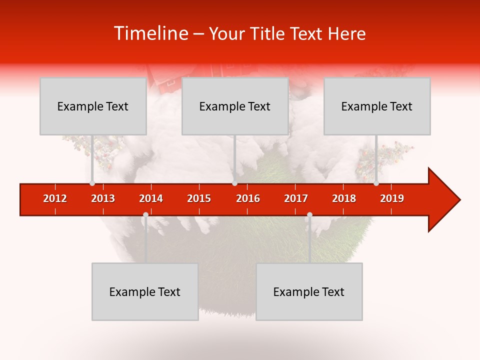 Claus Illustration Retro PowerPoint Template