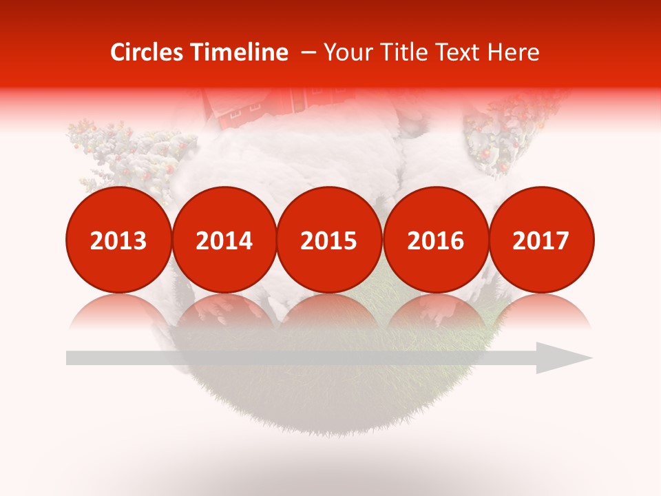 Claus Illustration Retro PowerPoint Template