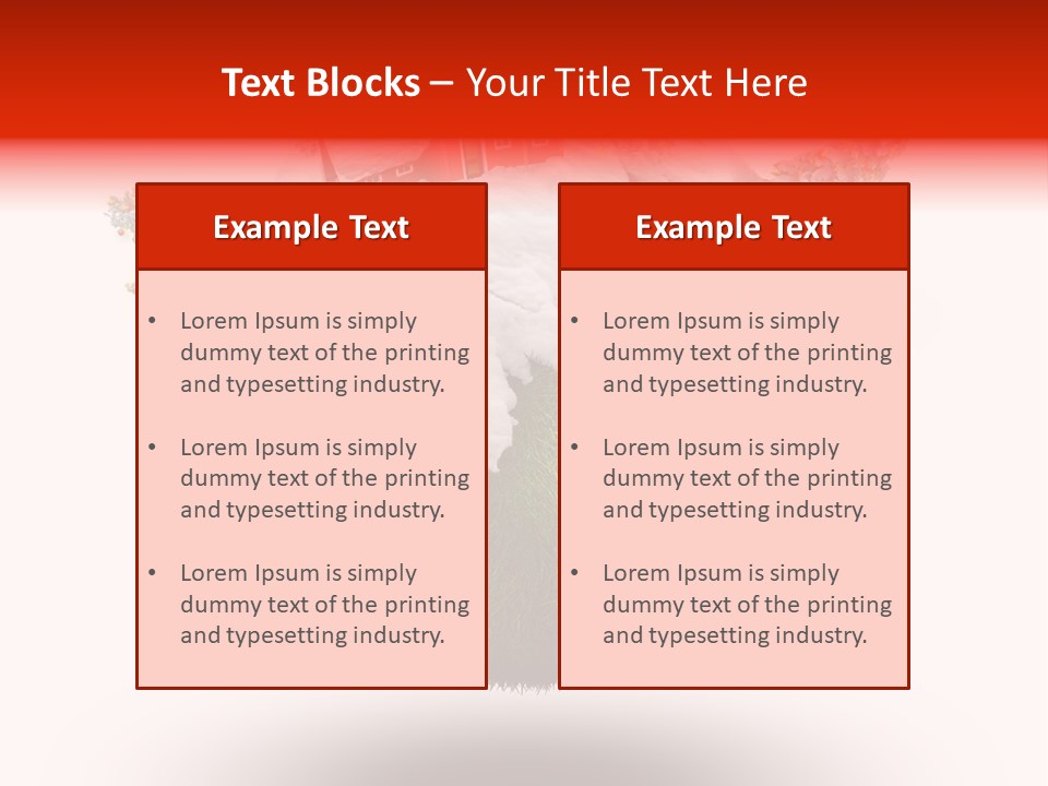 Claus Illustration Retro PowerPoint Template