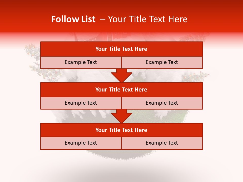 Claus Illustration Retro PowerPoint Template