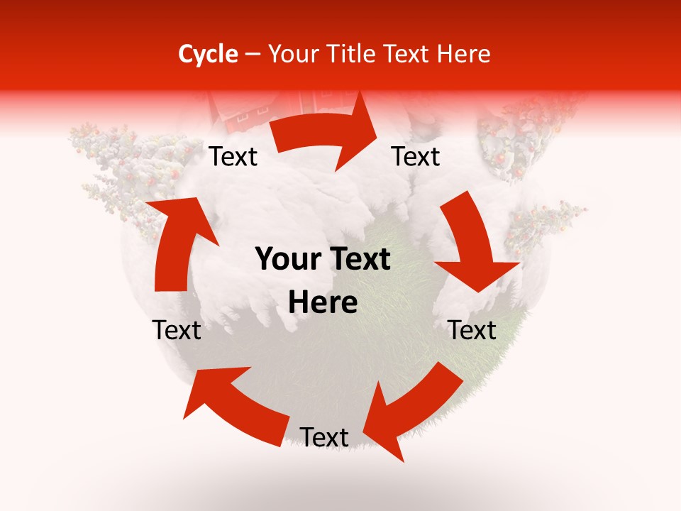 Claus Illustration Retro PowerPoint Template